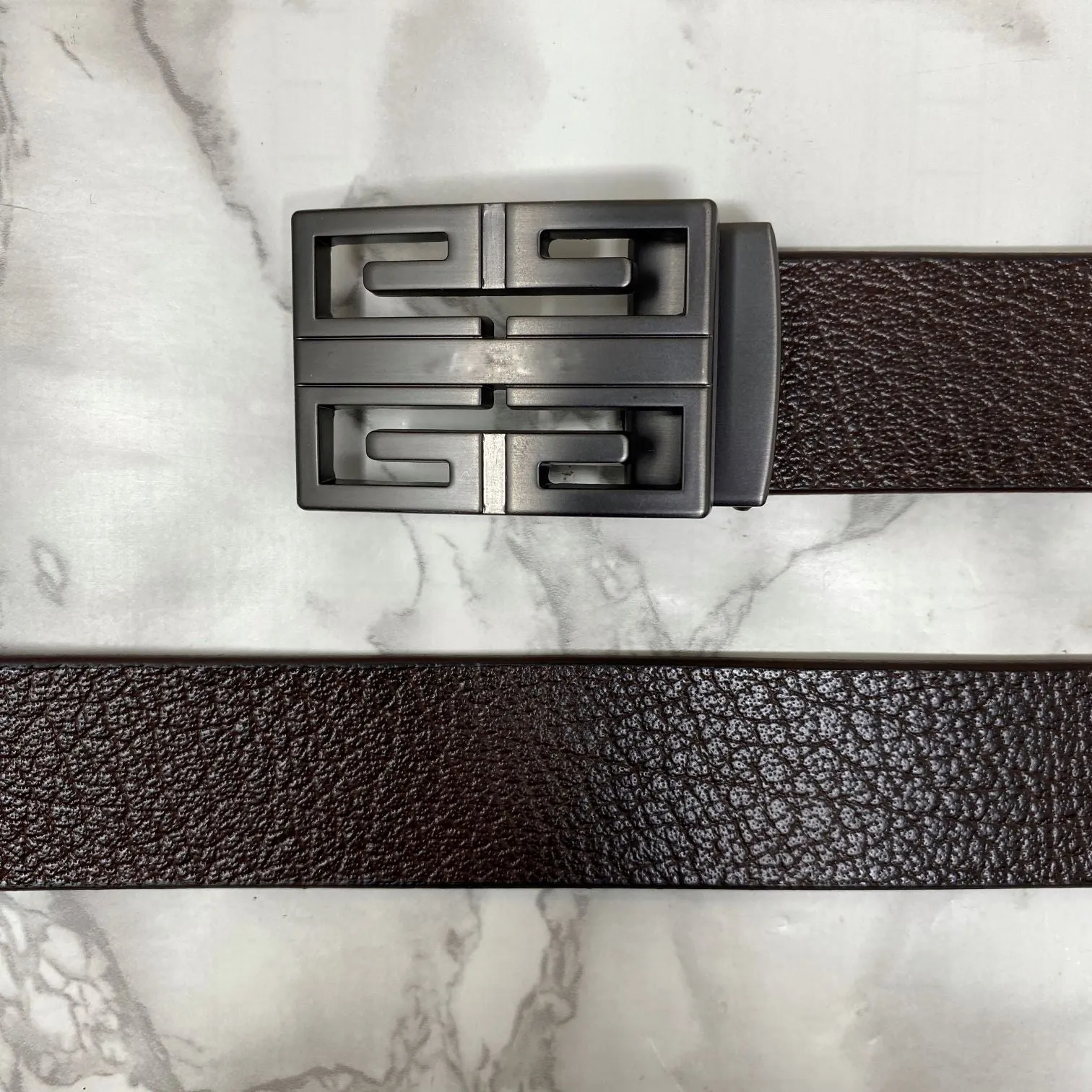 New Arrival Square Formal Leather Belt-JonasParamount