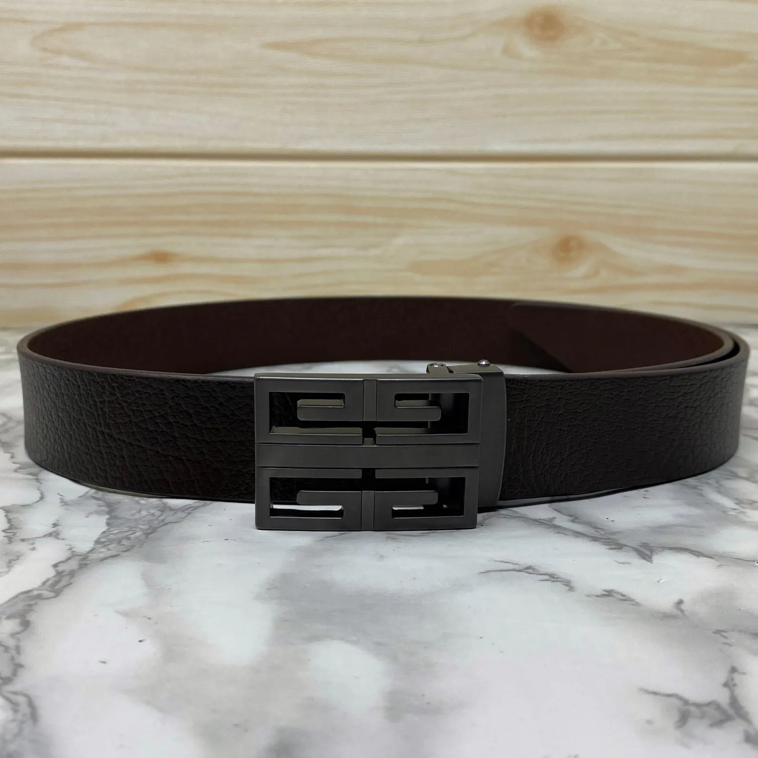 New Arrival Square Formal Leather Belt-JonasParamount