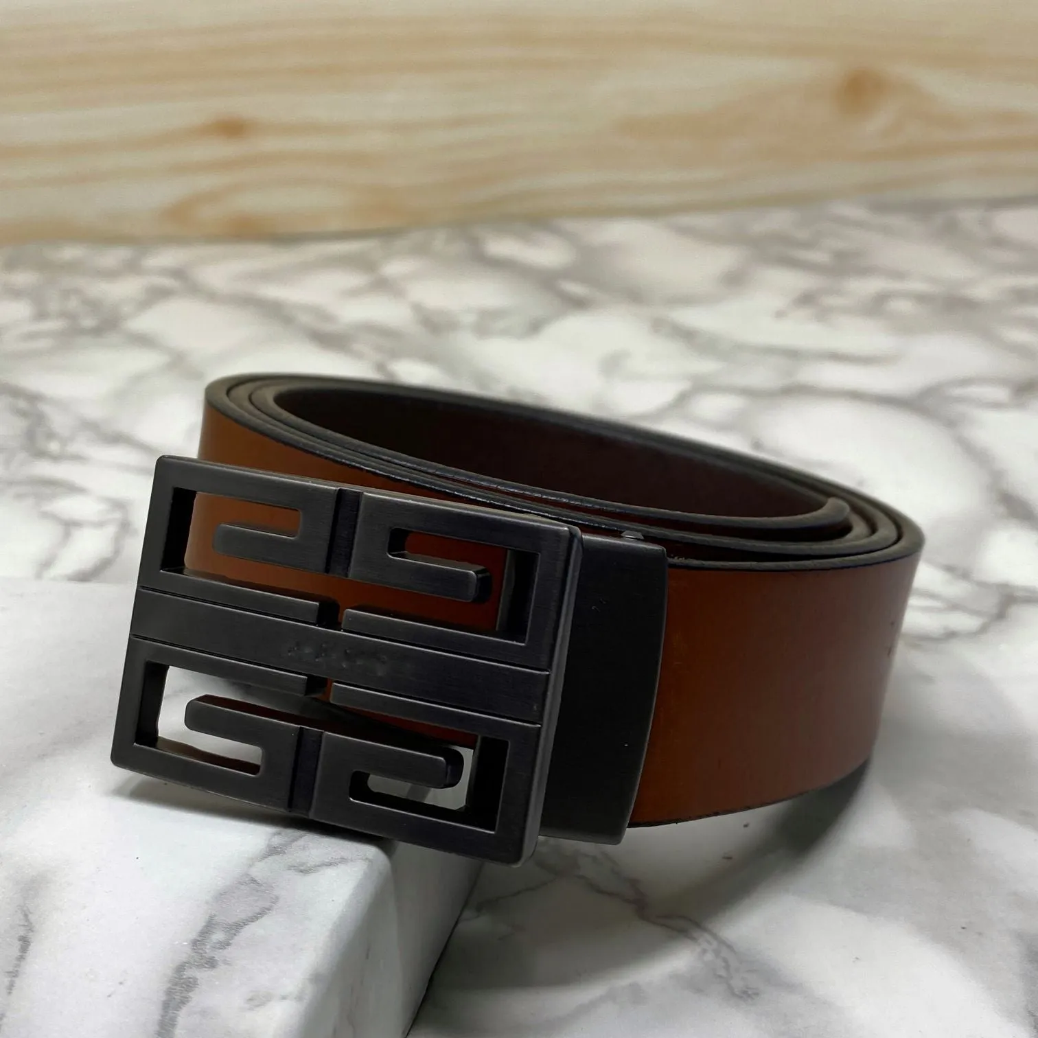 New Arrival Square Formal Leather Belt-JonasParamount