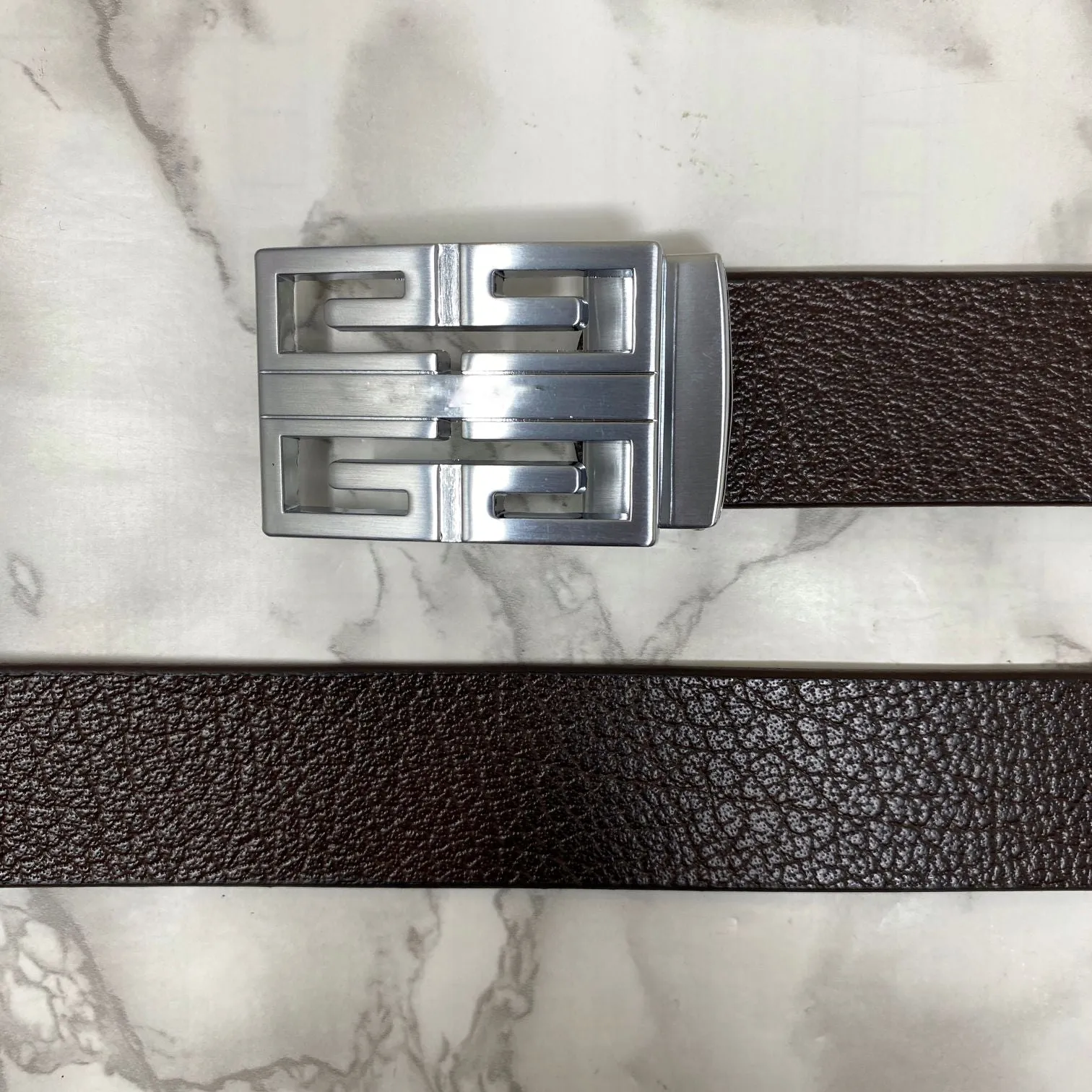 New Arrival Square Formal Leather Belt-JonasParamount