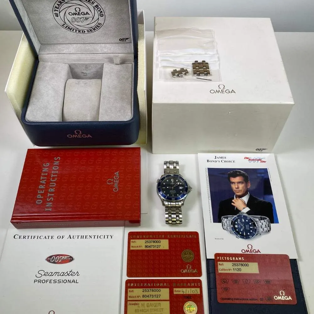 Omega Seamaster 007 40 Year of Bond 25378000 (2003)