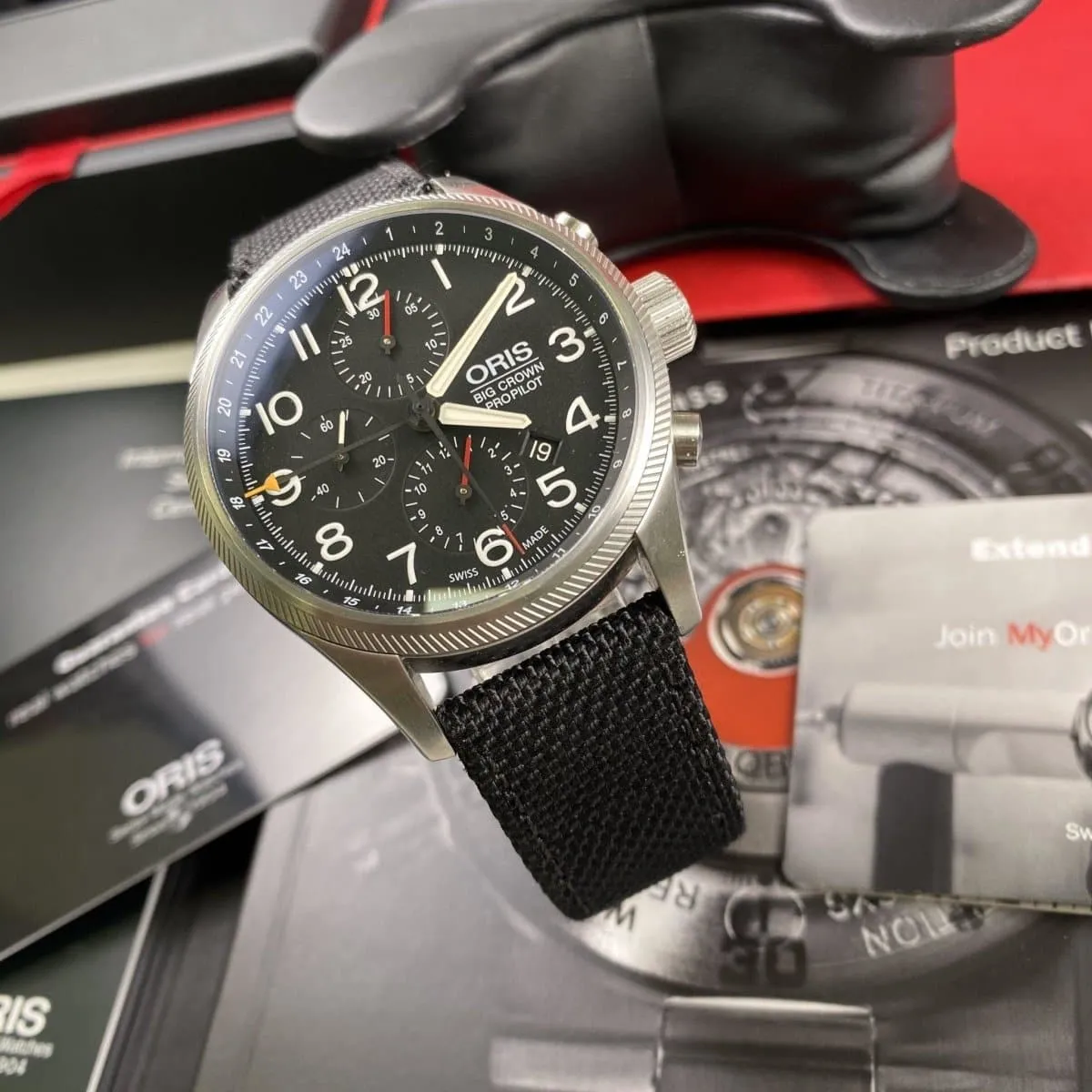 Oris Big Crown Pilot Chronograph GMT