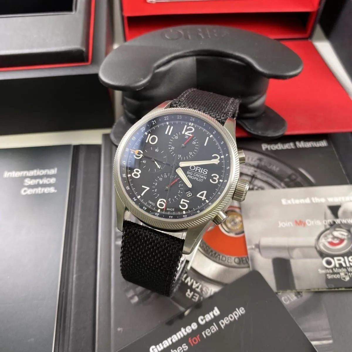 Oris Big Crown Pilot Chronograph GMT