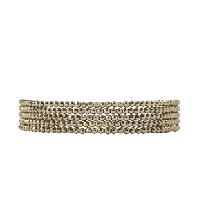 Pyrite Wrap Bracelet