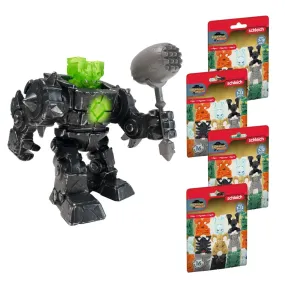 Shadow Stone Robot   4 Mini Creature Blind Bags