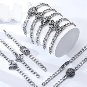 Stainless steel hip-hop thick chain