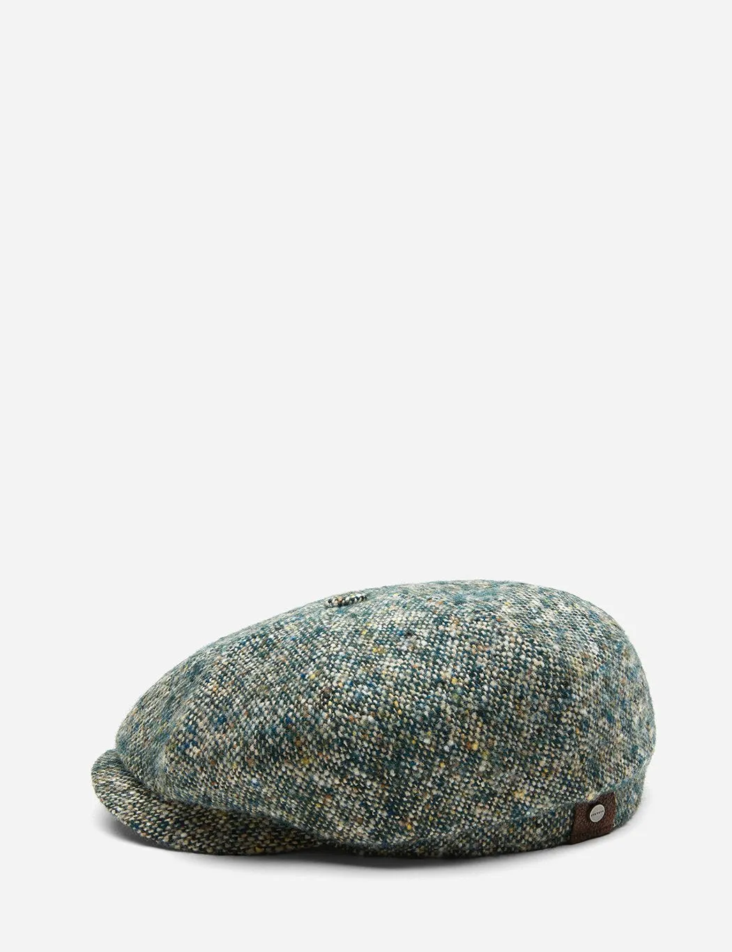 Stetson Hatteras Donegal Newsboy Cap (Wool) - Green Mix