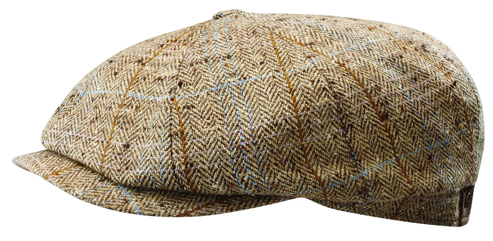 Stetson Hatteras Silk Newsboy Cap