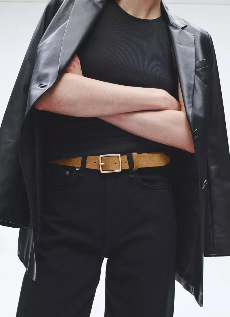 Suede Boyfriend Belt