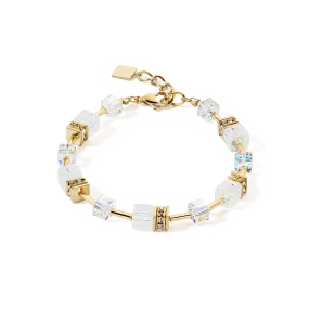 White GeoCube Iconic Bracelet